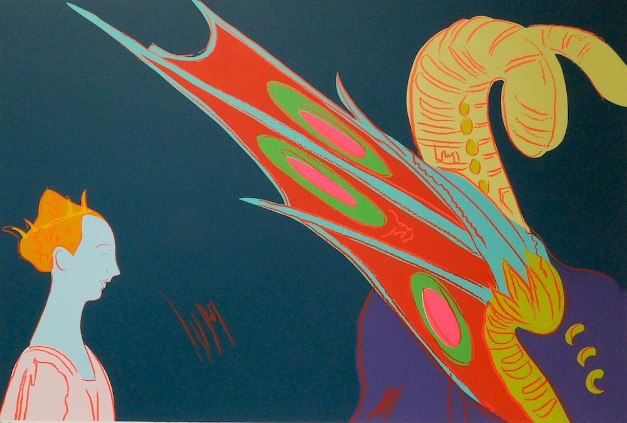 "Paolo Uccello (St. George and the Dragon)" (Feldman & Schellman II 326) by Andy Warhol