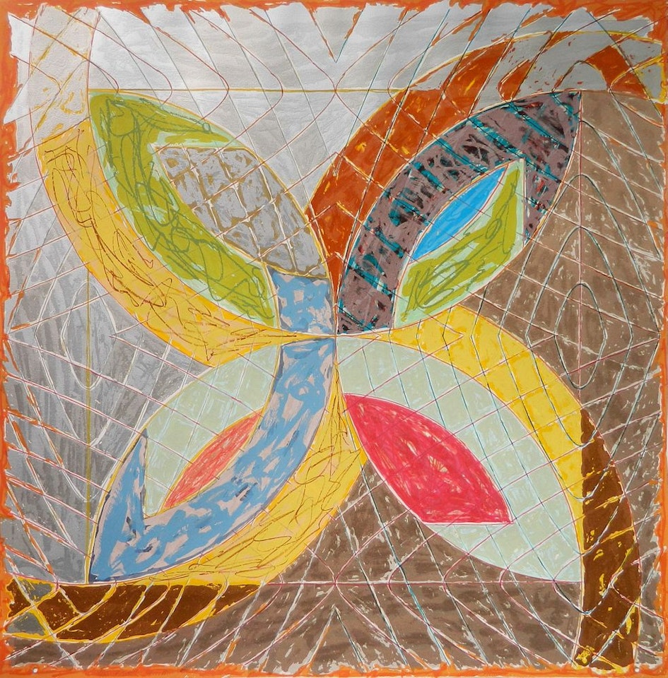 "Polar Coordinates III" by Frank Stella