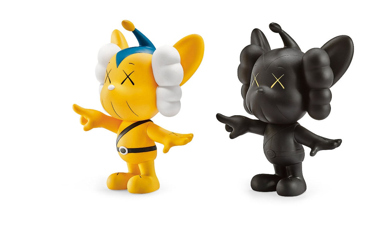 JPP (Yellow and Black) by Kaws