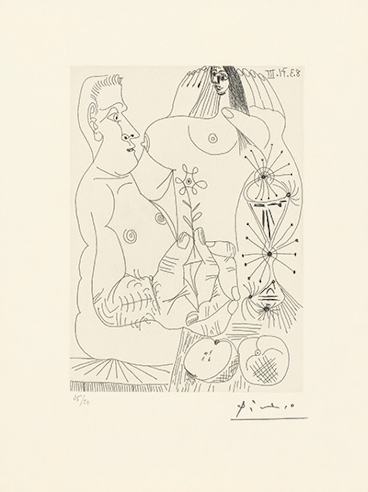 156 Series: No. 71 by Pablo Picasso