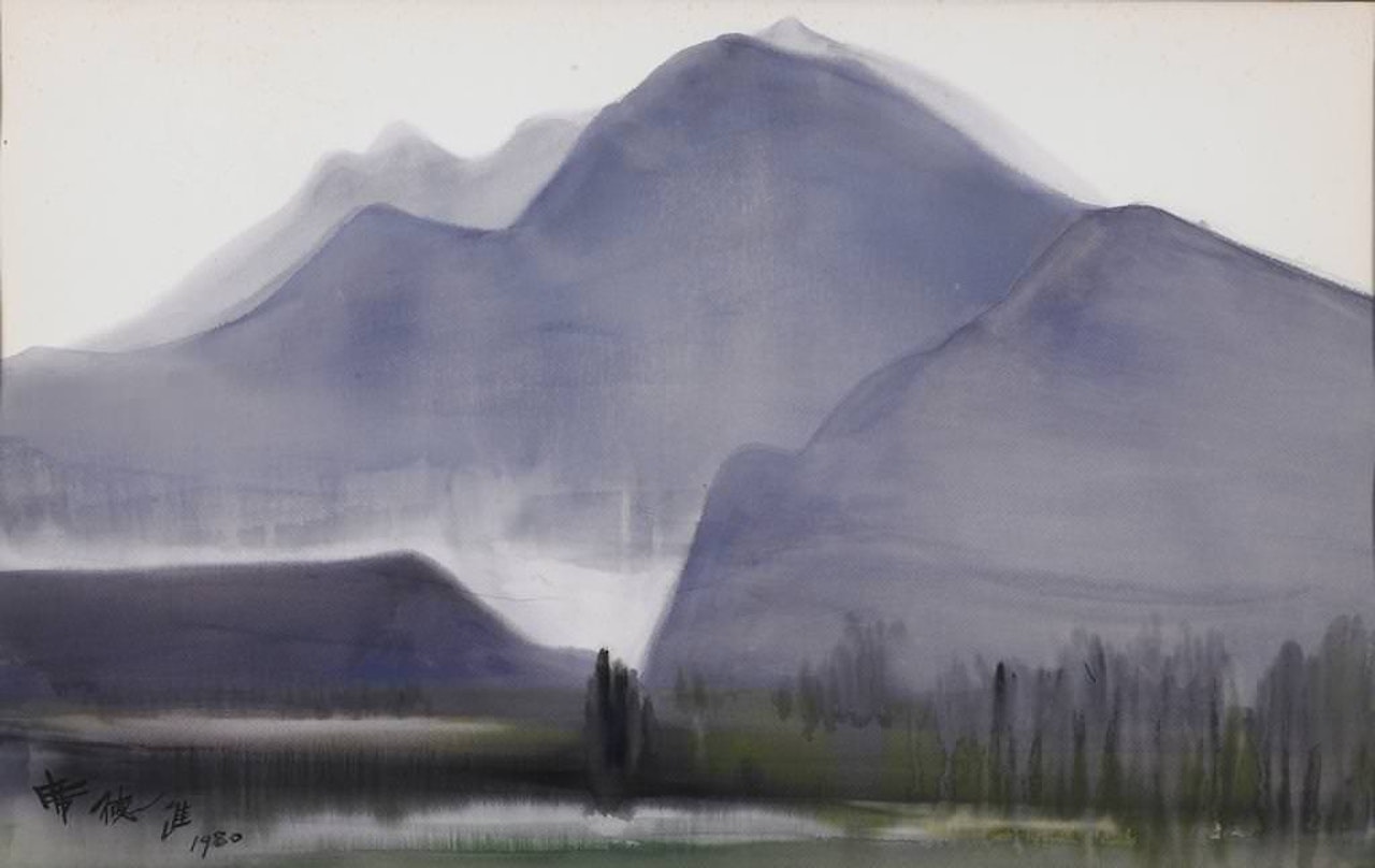 Landscape by Xi Dejin