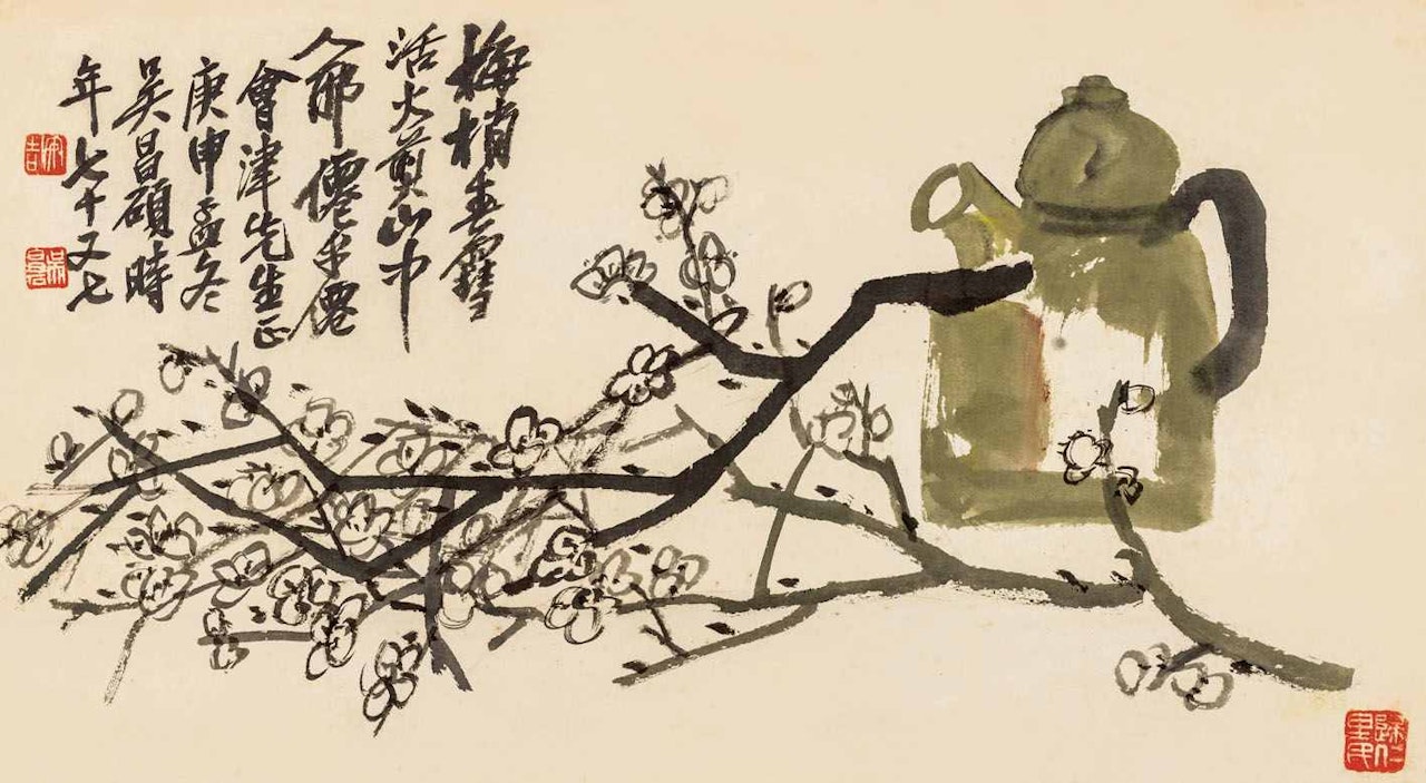 Plum Blossom by Wu Changshuo