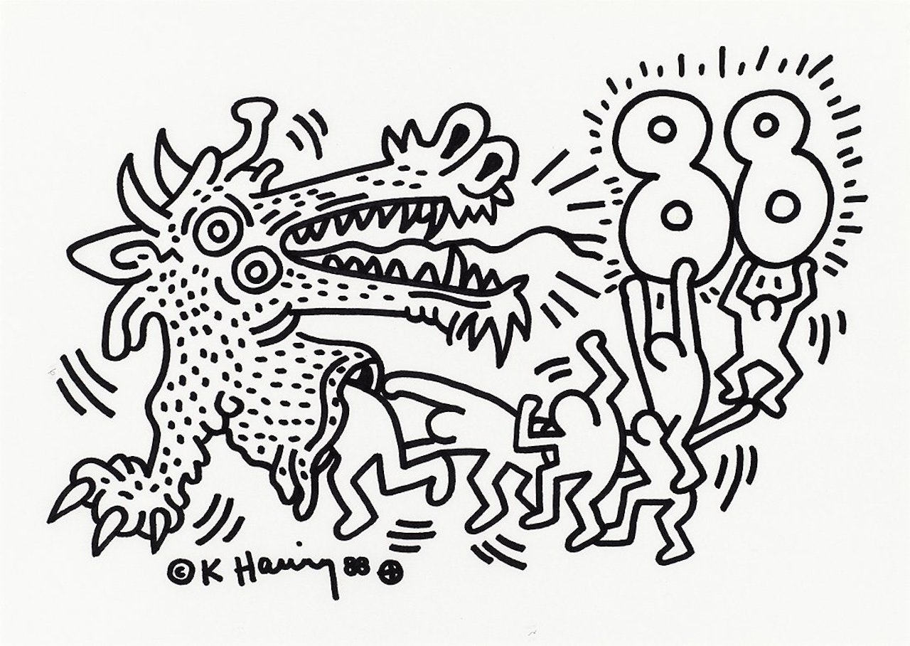 Untitled by Keith Haring
