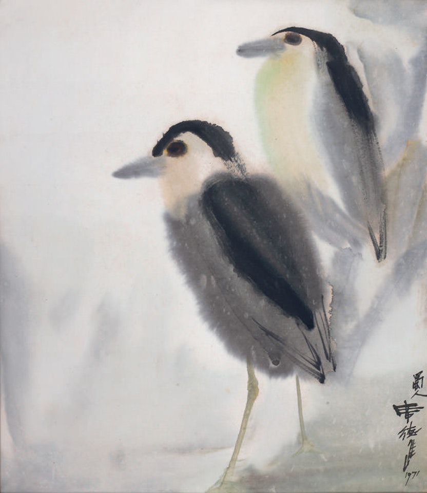 Two Birds by Xi Dejin