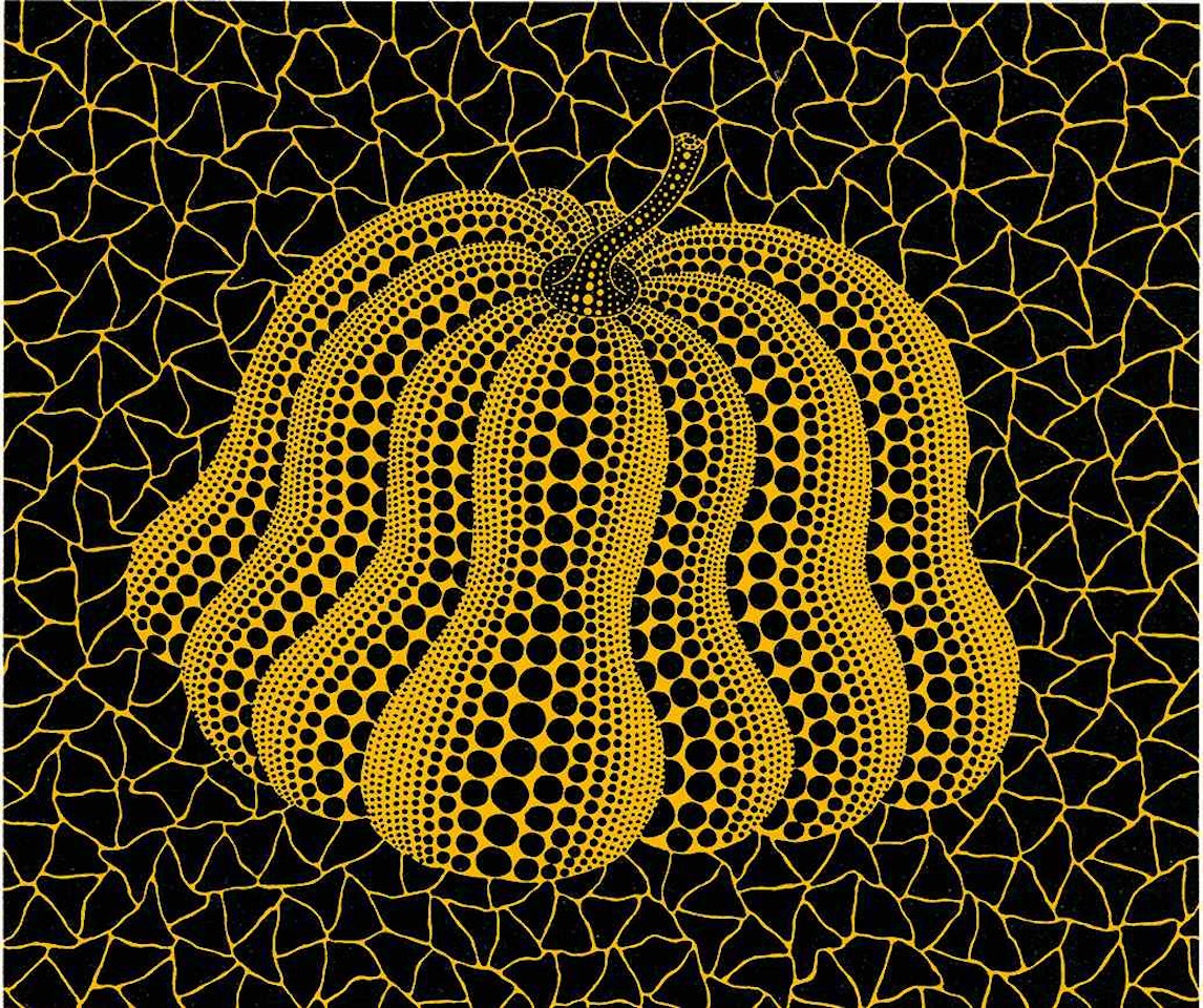 A PUMPKIN YB-C by Yayoi Kusama