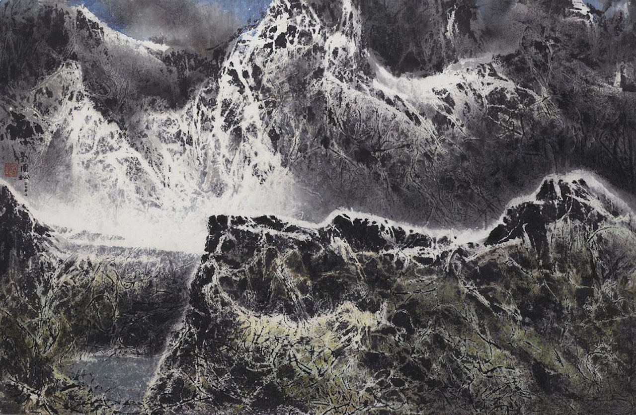 Tibet Series No.7:Alipulan by Liu Kuo-Sung (Liu Guosong)