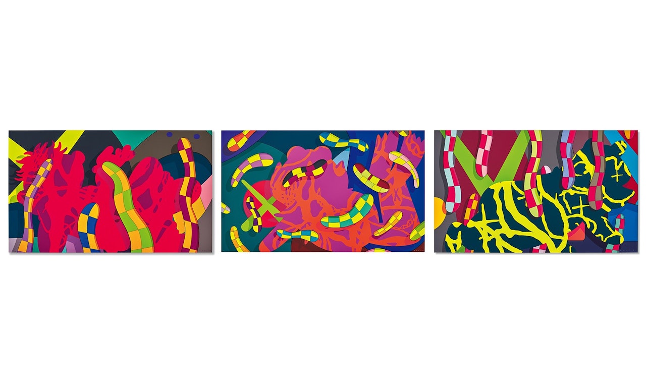 a. Lost Time b. Alone Again c. Far Far down by Kaws