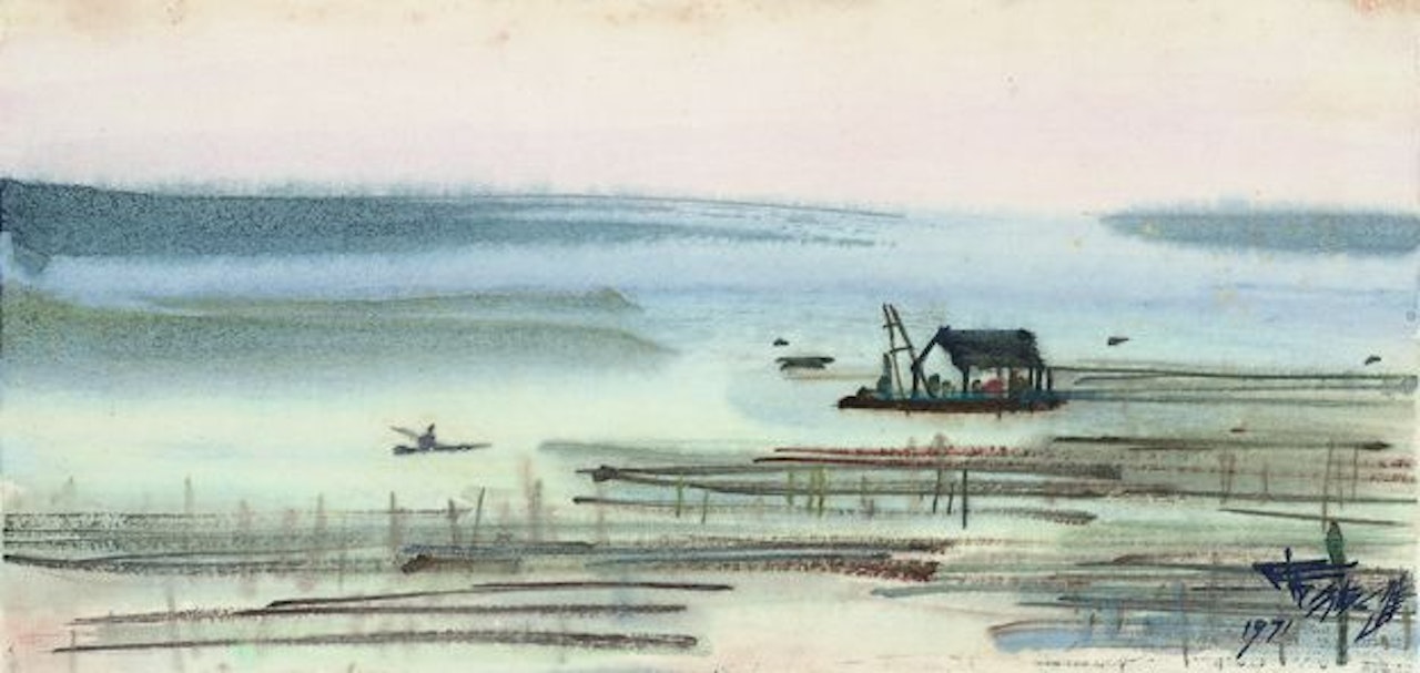 Anping Fishing Wharf by Xi Dejin