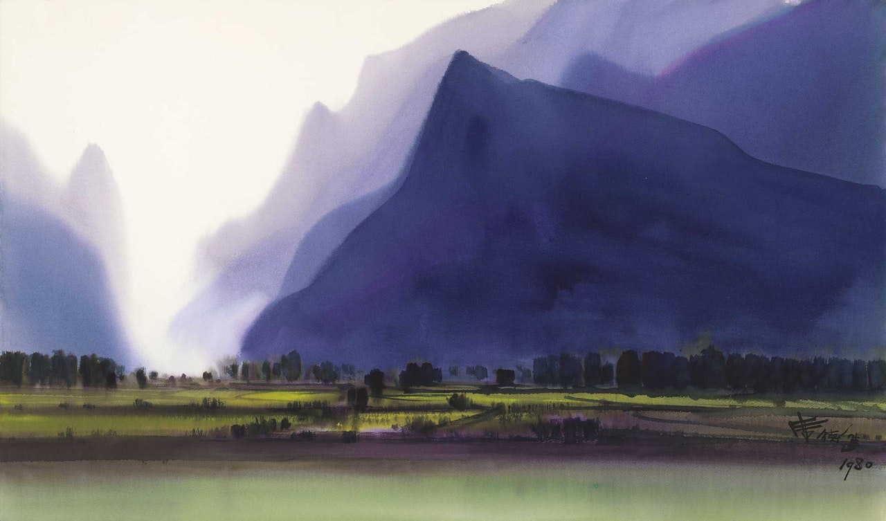Zhushan Valley by Xi Dejin