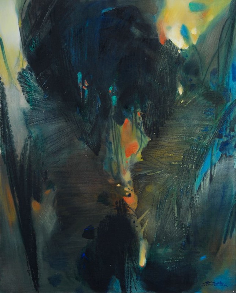 Larbre de vie I by Chu Teh-Chun