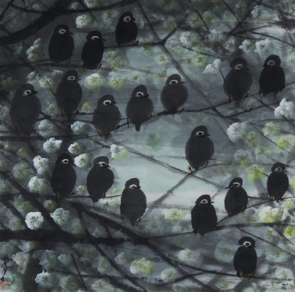 Spring Dawn by Lin Fengmian
