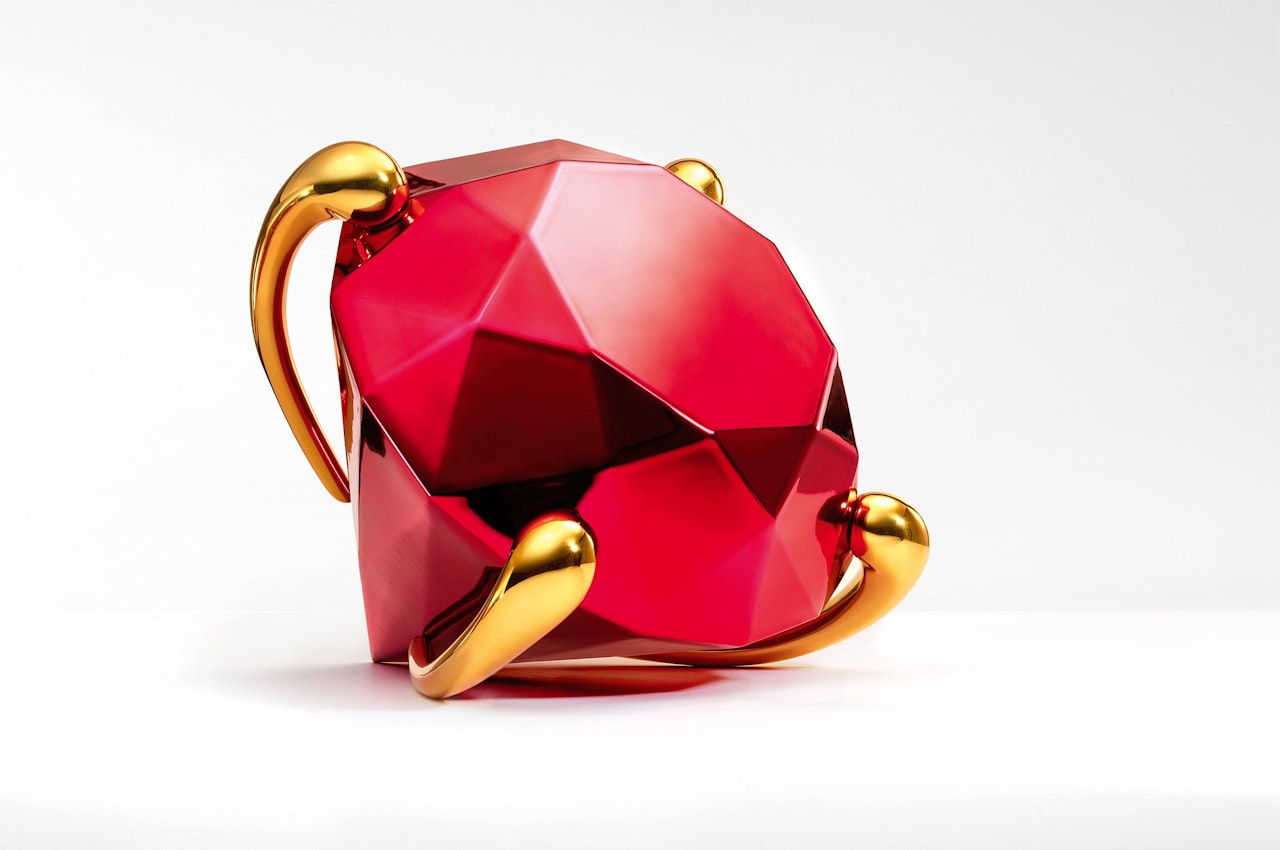 Diamond (Red) by Jeff Koons