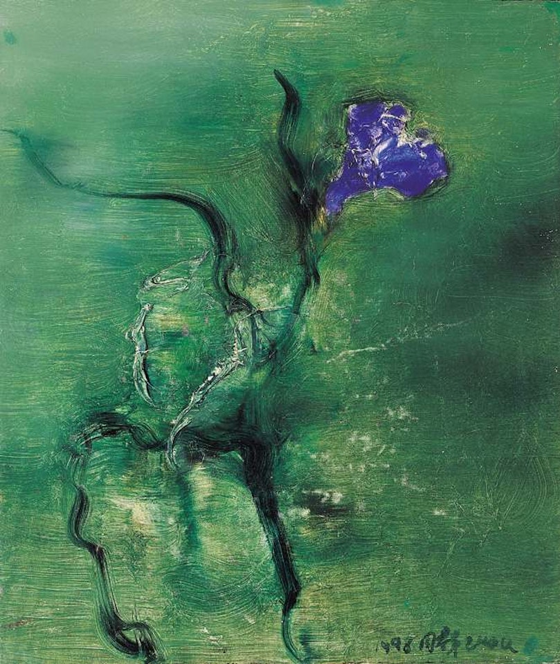 The Iris by Zhou Chunya