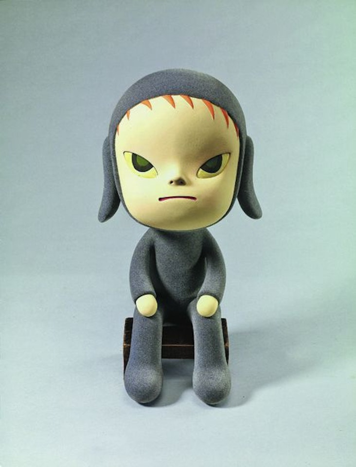 Sleepless Night Sitting by Yoshitomo Nara