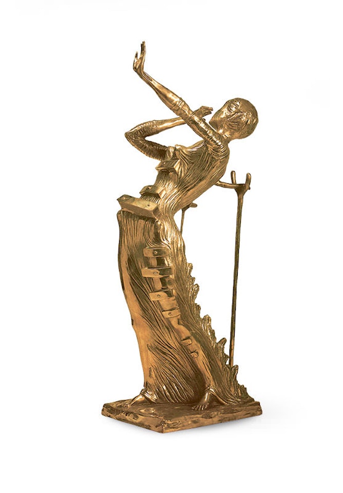 La femme en flammes by Salvador Dali