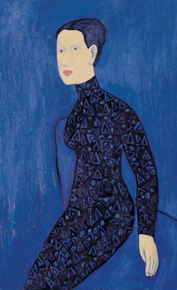 Woman In Blue by Chiu Ya-Tsai