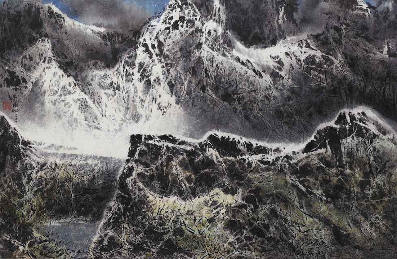 Tibet Series No.7:Alipulan by Liu Kuo-Sung (Liu Guosong)