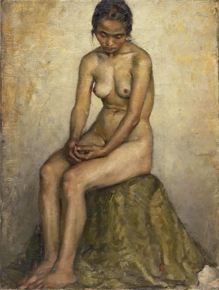 Naked Woman by Ye Yongqing