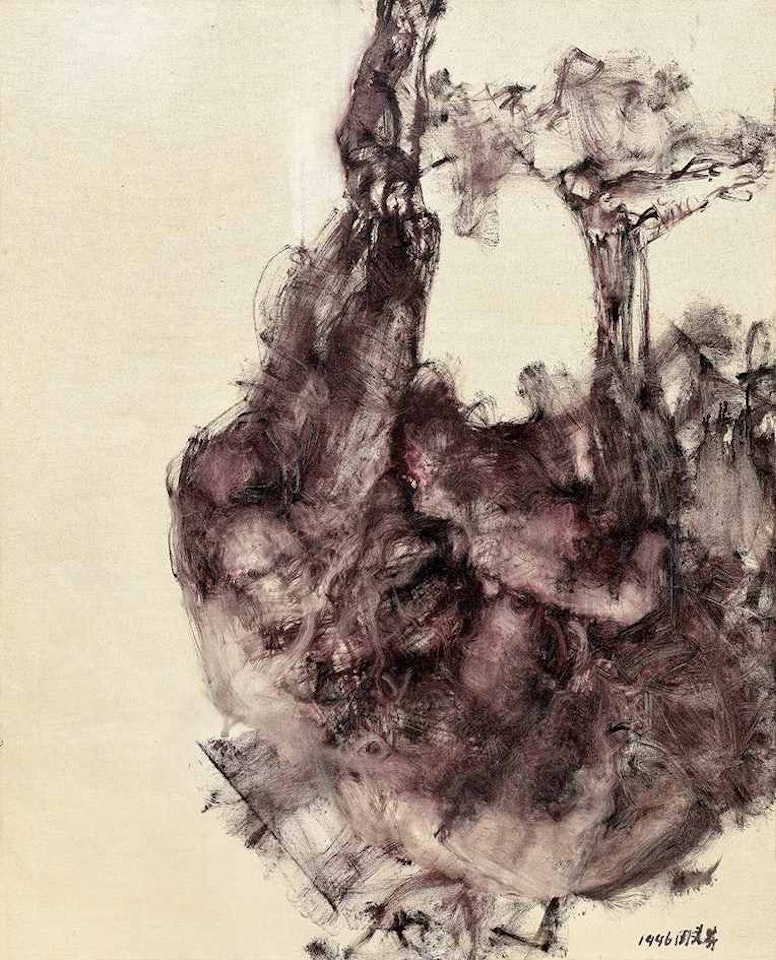 Lying Figure by Zhou Chunya
