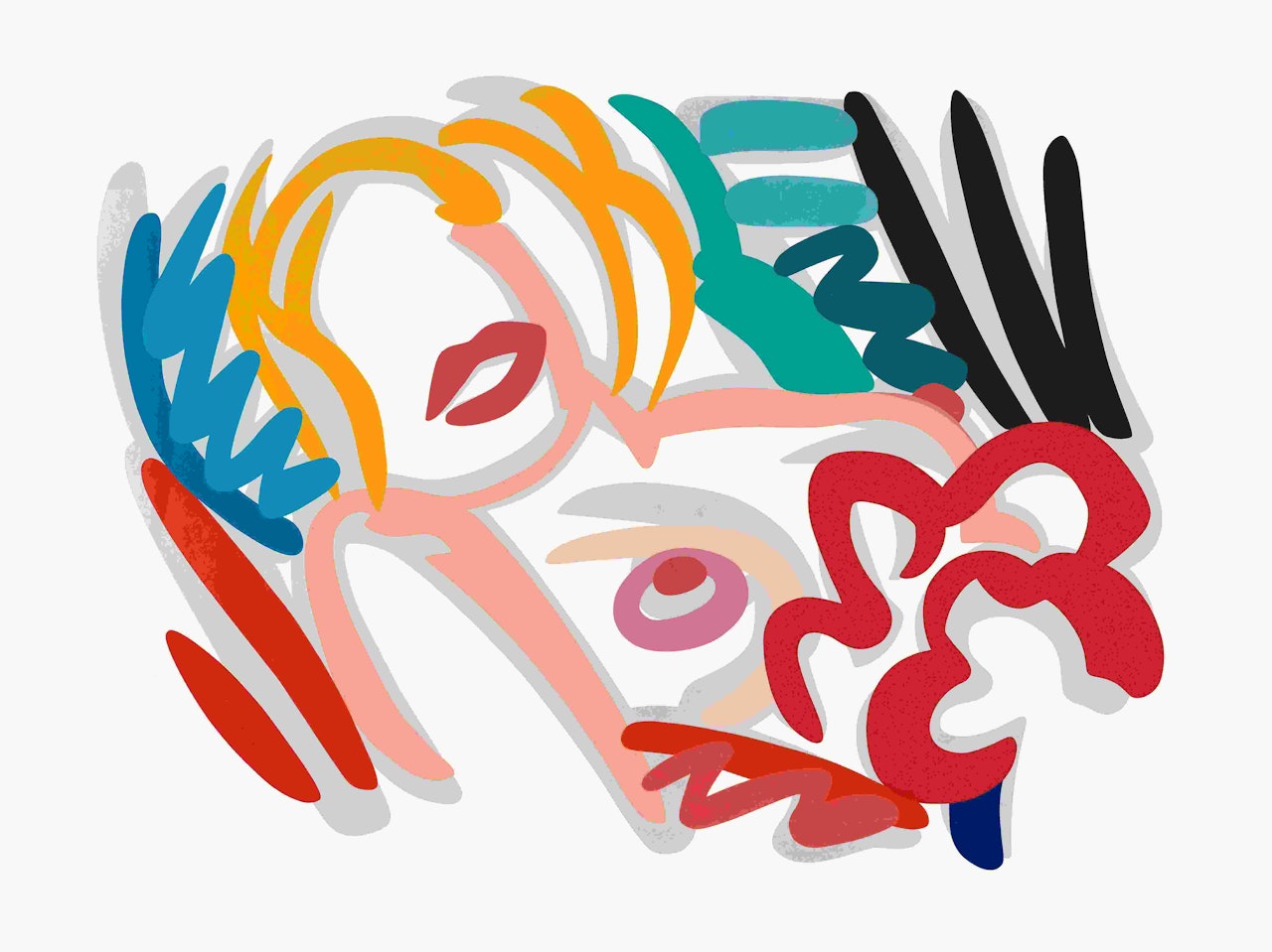 Big Blonde by Tom Wesselmann