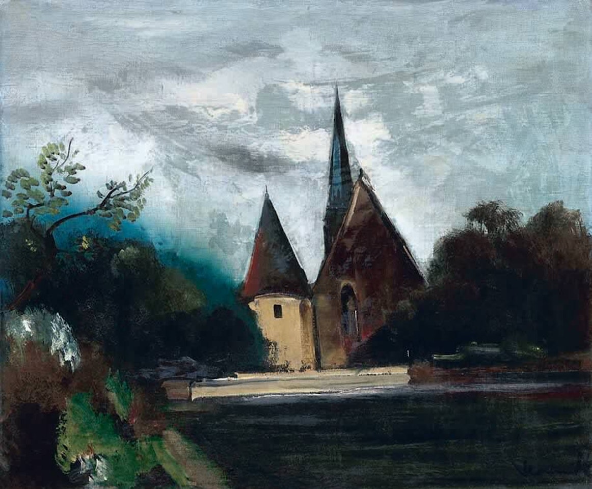 Église du Village by Maurice de Vlaminck