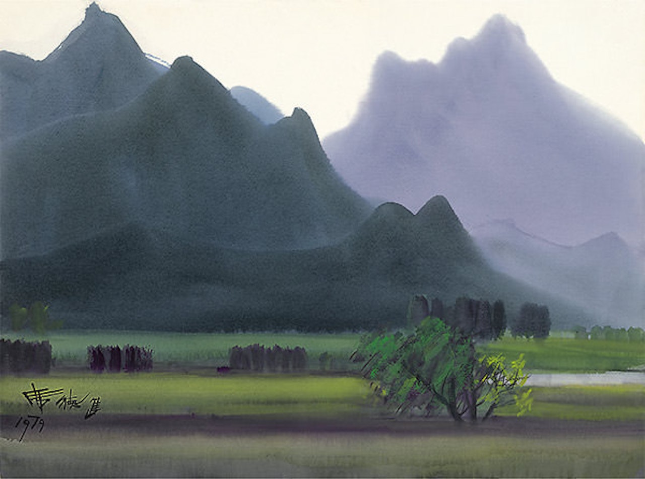 Nantou Jioujiou Peaks by Xi Dejin