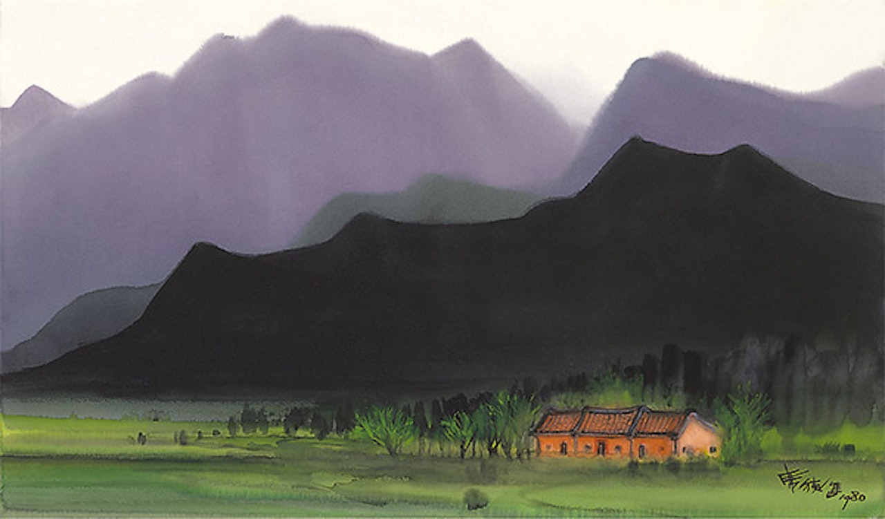 The Farm Beneath Puli Mountains by Xi Dejin