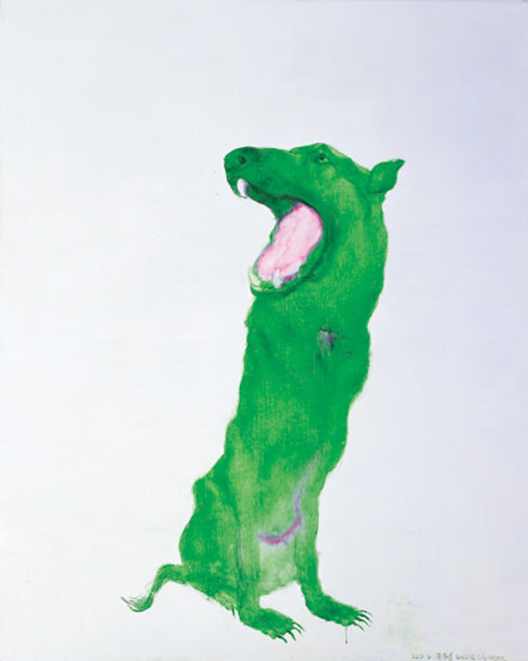 Green Hei Gen Series by Zhou Chunya