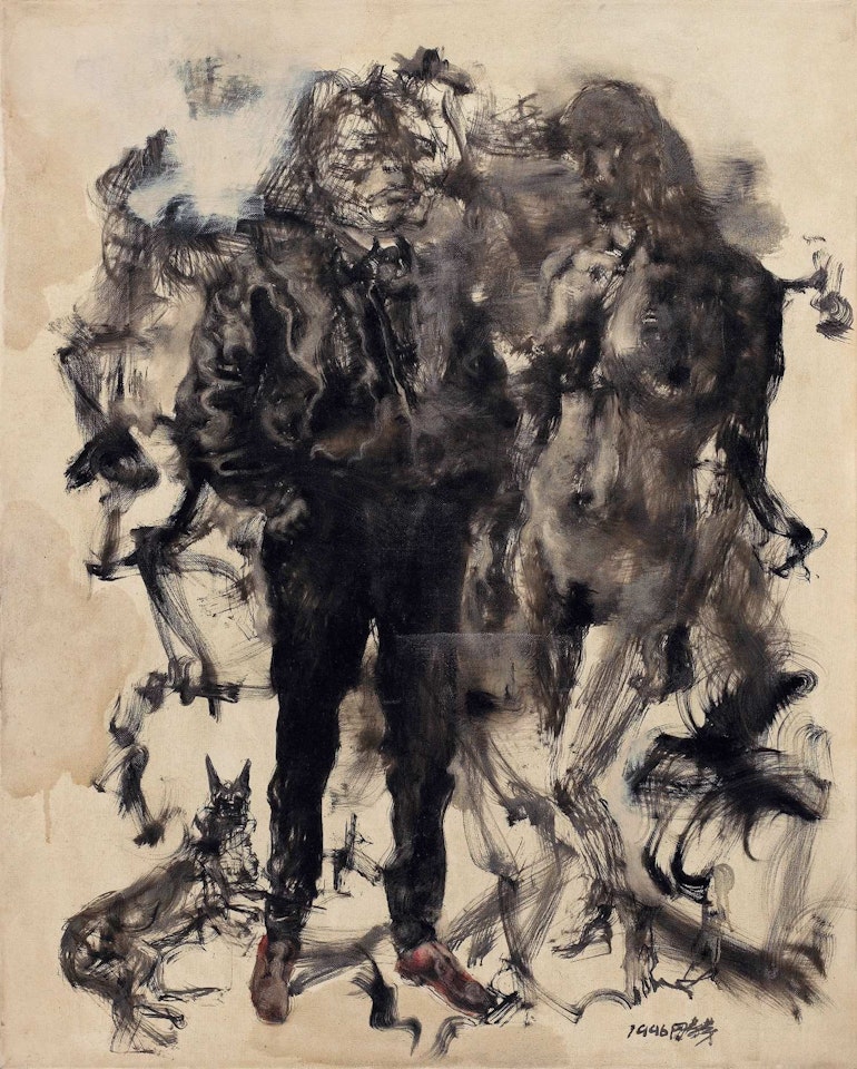 Heigen Series by Zhou Chunya