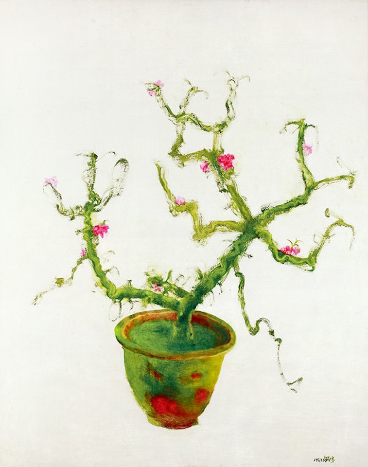 Peach Blossom No.1 by Zhou Chunya