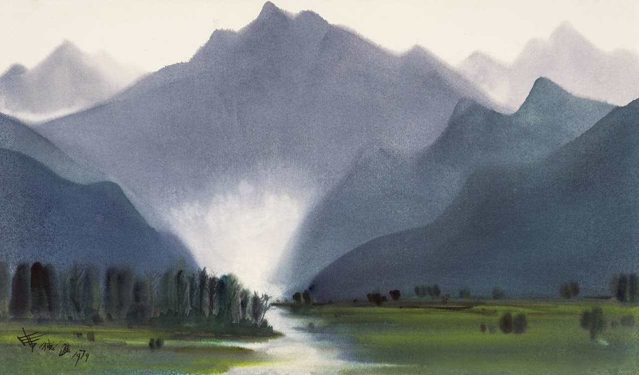 Jou-Jou Mountain, Nantou by Xi Dejin