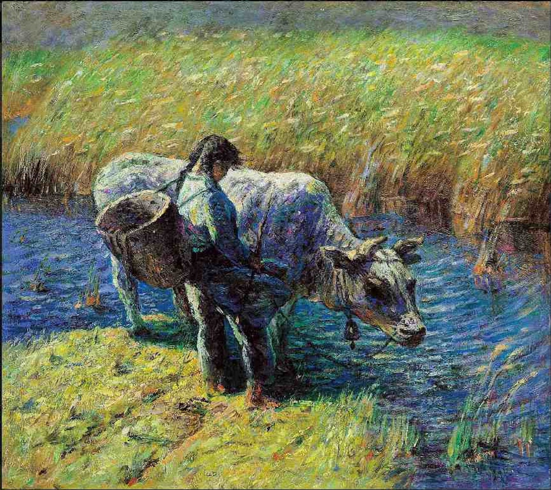 A Farming Girl by Luo Zhongli
