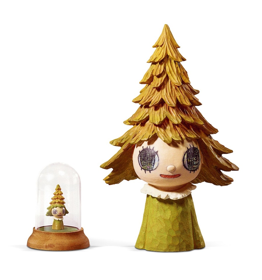 a. Mini Mori Girl b. Mori Girl by Yoshitomo Nara