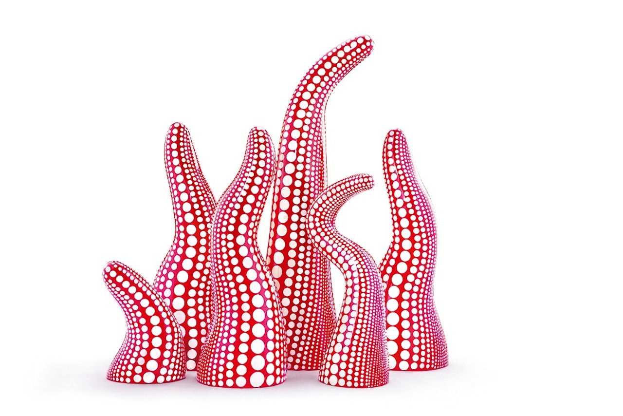 Window Display Objets 6 Pieces For Louis Vuitton by Yayoi Kusama