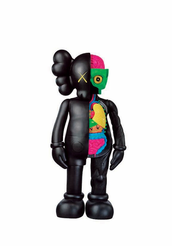 Dissected Companion (Black) by Kaws