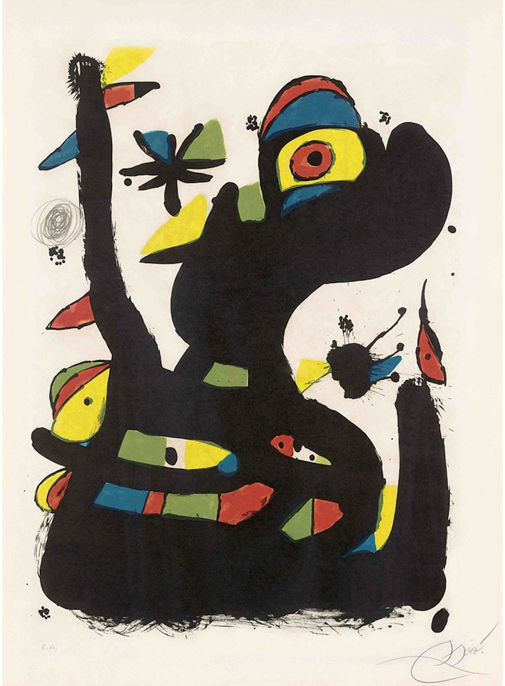 Cant de la Cardina by Joan Miró