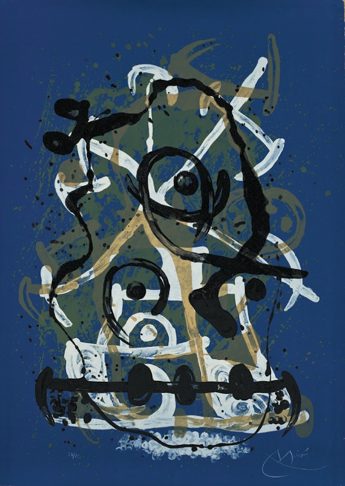 Horse Ride by Joan Miró