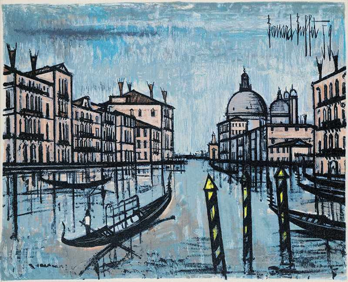 Le Grand Canal de Venice by Bernard Buffet