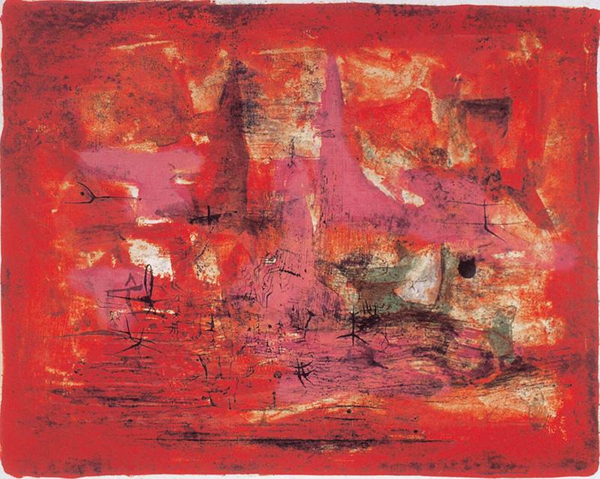 Embrasement (Conflagration) by Zao Wou-Ki