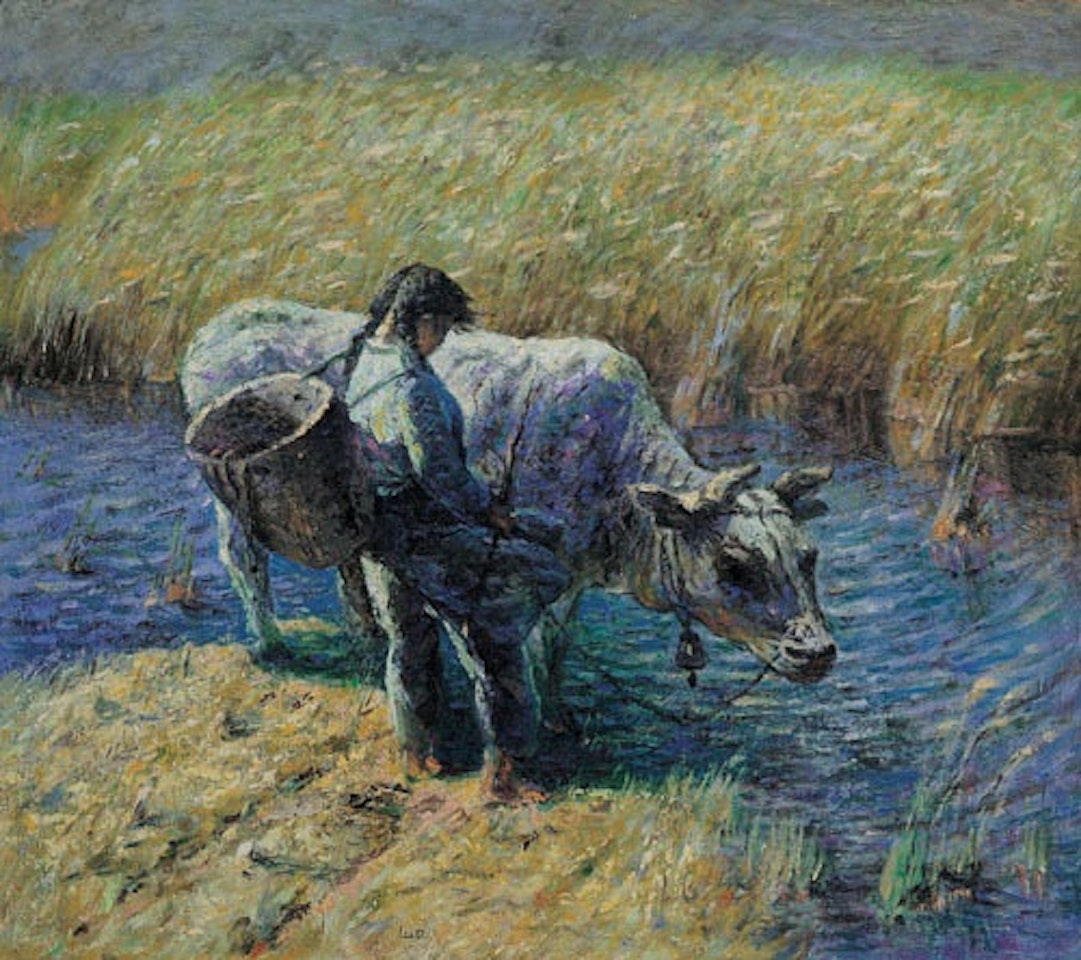 A Farming Girl by Luo Zhongli
