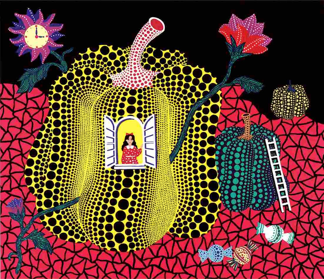 Hello! by Yayoi Kusama