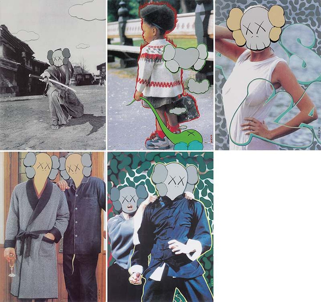 Teaser Collection Posters (5) by Kaws