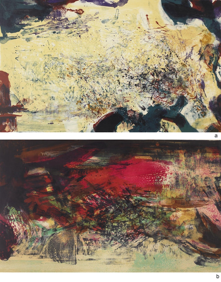 A la Gloire de L"image et Art Poetique by Zao Wou-Ki