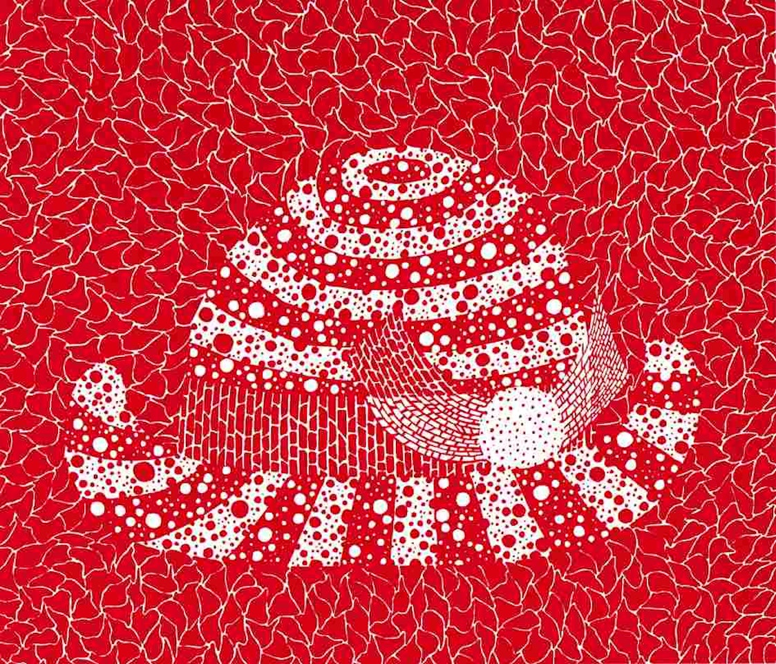 Hat (Red) by Yayoi Kusama