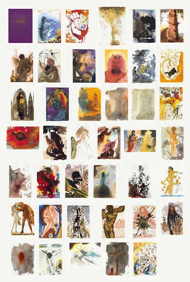 40 Paintings of The Bible by Salvador Dali