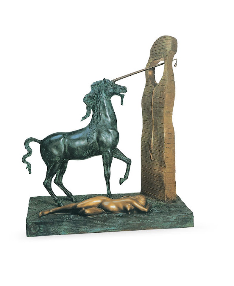 Unicorn by Salvador Dali