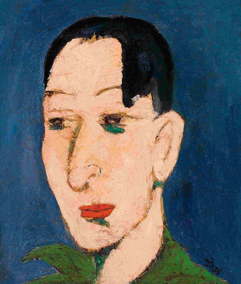 Young Man in Green by Chiu Ya-Tsai