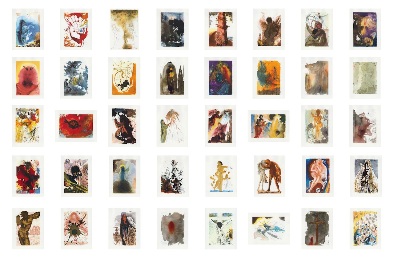 40 Paintings of The Bible by Salvador Dali