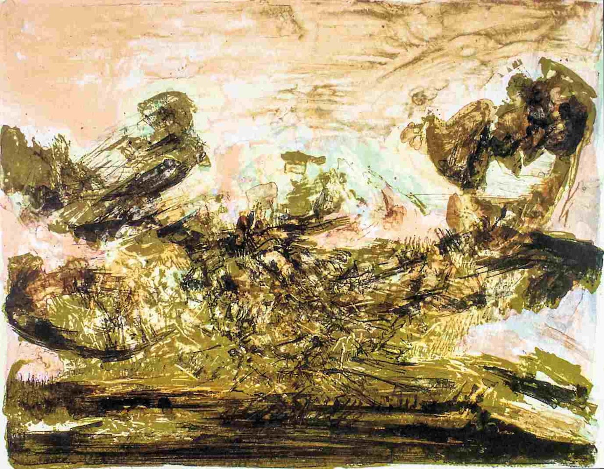 Lithograph by Zao Wou-Ki