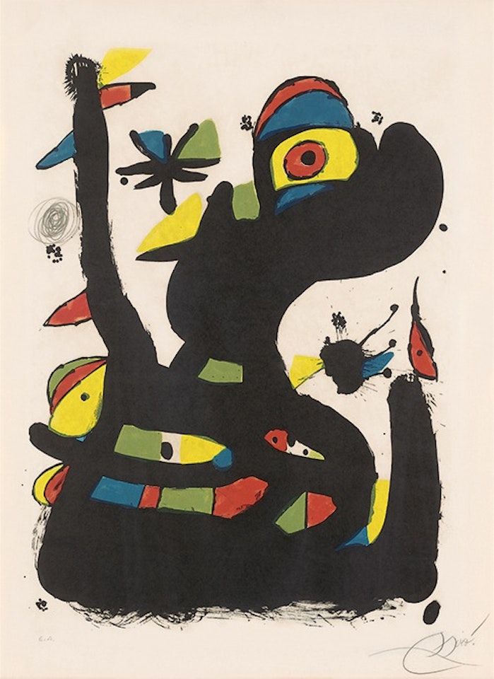 Cant de la Cardina by Joan Miró